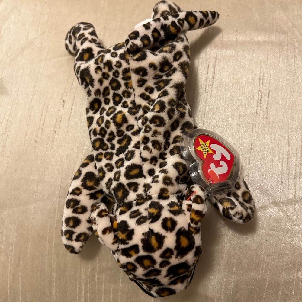 Ty Beenie Baby Freckles Leopard